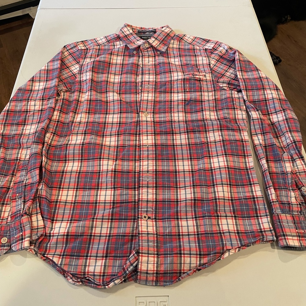 Nautical Button Down Size Small